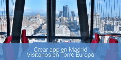 Crear app móvil en Madrid