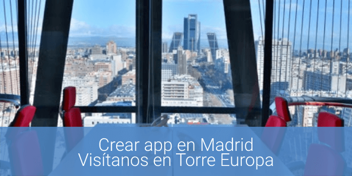 Crear app móvil en Madrid